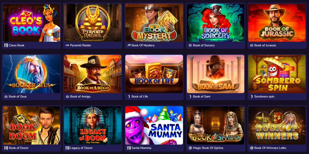 dailyluck casino books