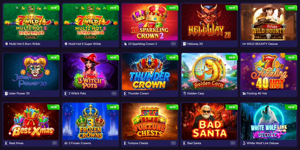 dailyluck casino new games